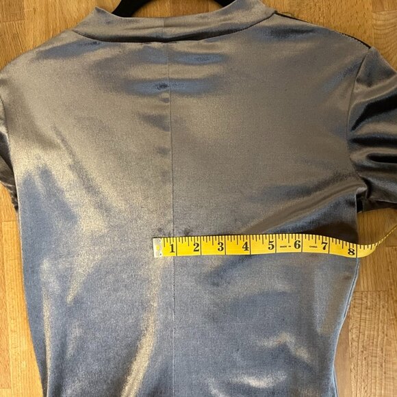 Vintage Zara Velvet Mini Dress (S) - Picture 12 of 12